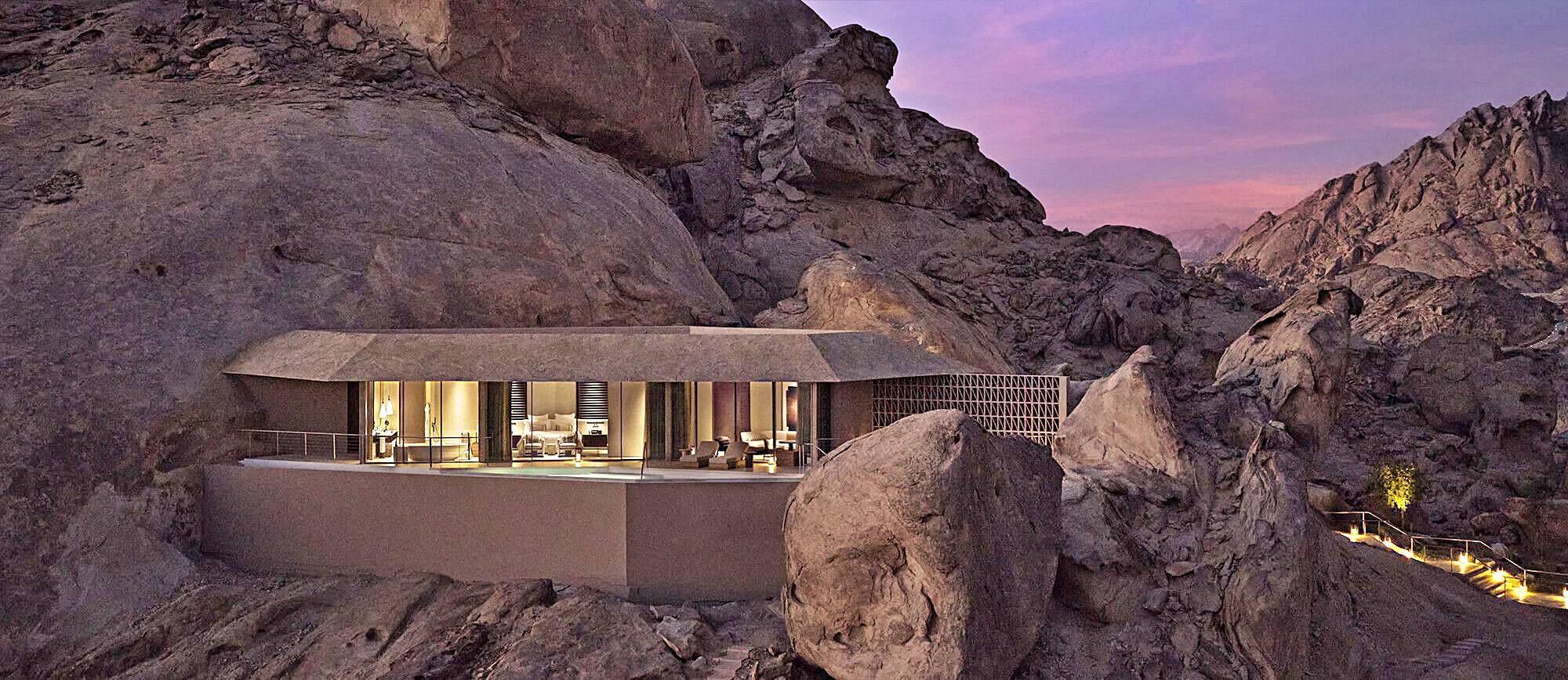 원 베드룸 클리프 행잉 빌라