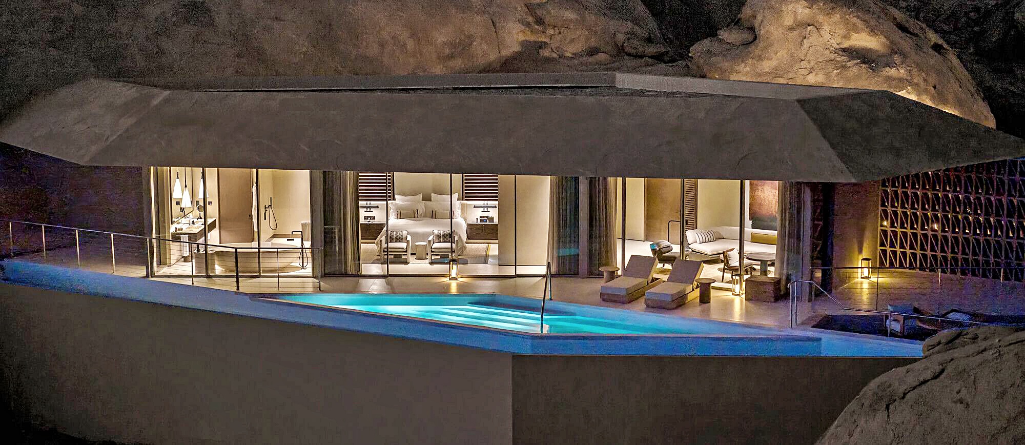 원 베드룸 클리프 행잉 빌라